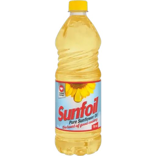 Sunfoil Pure Sunflower Seed Oil 750ml