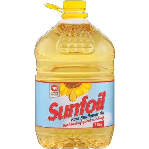 Sunfoil Pure Sunflower Seed Oil 5L