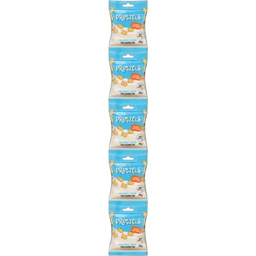Truda Pretzels Deliciously Salted Fish-Shaped Fun Baked Snack 5 x 26g