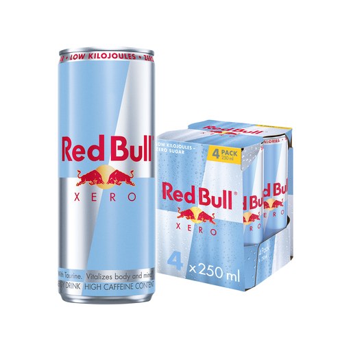 Red Bull Xero Energy Drink 4 x 250ml