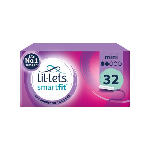 Lil-lets Smartfit Mini Tampons 32 Pack