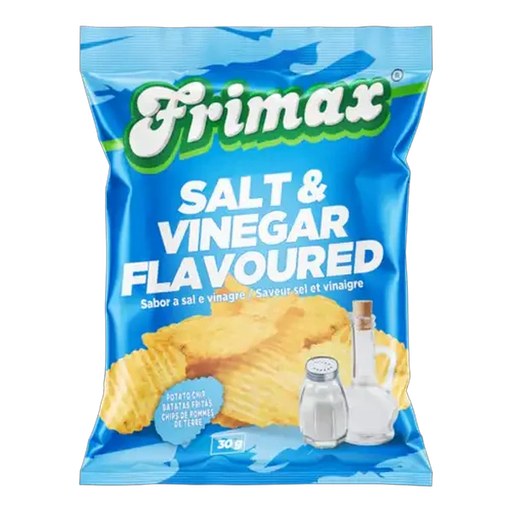 Frimax Salt & Vinegar Flavoured Potato Chips 30g